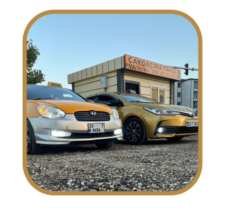 Elazığ Çaydaçıra Taksi Durağı – 7/24 Taksi Hizmeti